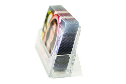 Booker Gift Cards - Single Slot Acrylic Plastic Business Card Holder
