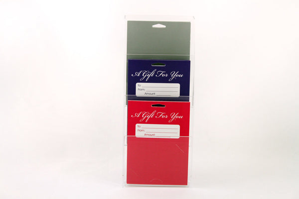 Booker Gift Cards - 3 Tier Backer Acrylic Display Stand