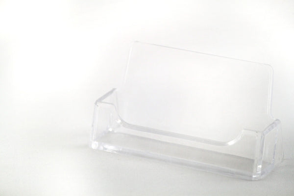 Booker Gift Cards - Single Slot Acrylic Plastic Business Card Holder