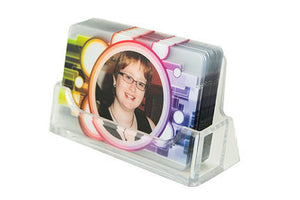 Booker Gift Cards - Single Slot Acrylic Plastic Business Card Holder