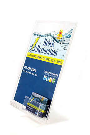 Booker Gift Cards - Single Pocket Acrylic Display Stand