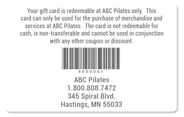 Booker Gift Cards - EZ Birthday Gift Card
