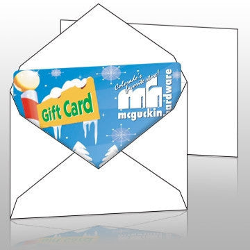 Booker Gift Cards - Blank Gift Card Envelope