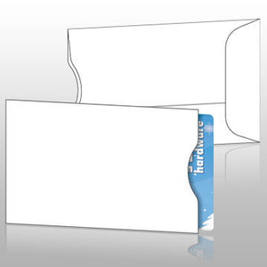 Blank Gift Card Sleeves – Booker Gift Card Store