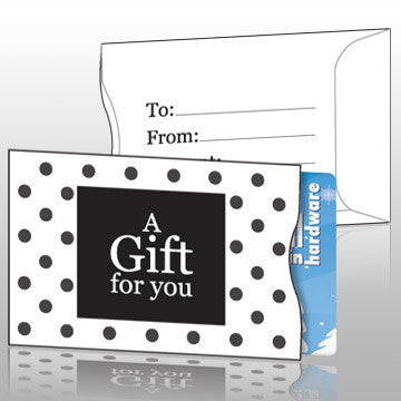 Booker Gift Cards - Polka Dot Gift Card Sleeves