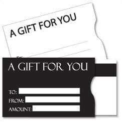 Booker Gift Cards - Plastic Gift Card Sleeves